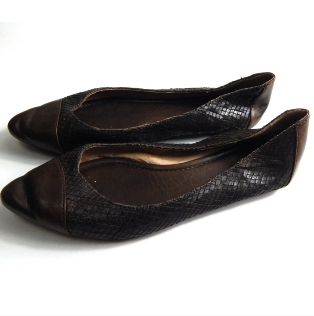 Frye Regina‎ Cap Toe Ballet Flats